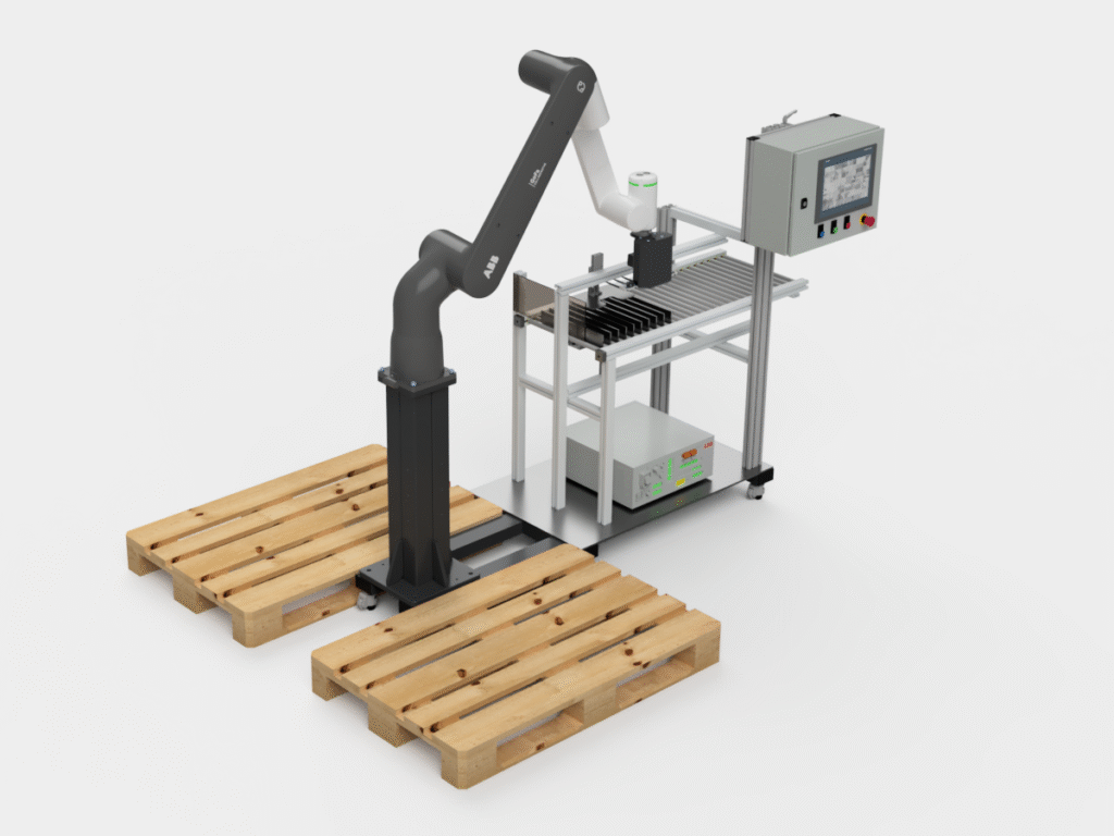 Vulcan Automation Kerberos-P customised with own conveyor