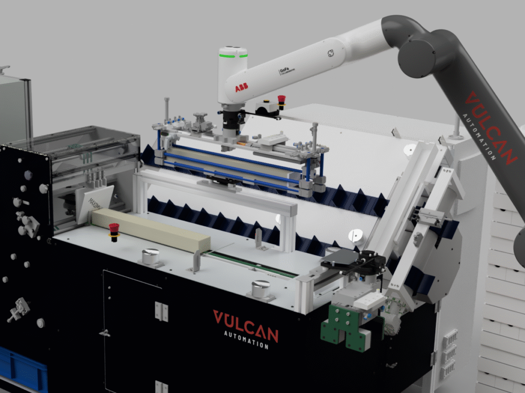 Insert handling robot