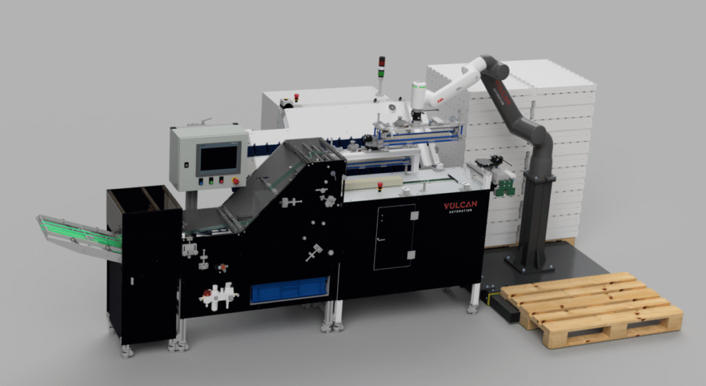 Insert packaging robot